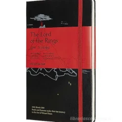 Moleskine - Taccuino a righe Il Signore degli Anelli Monte Fato - Large copertina rigida