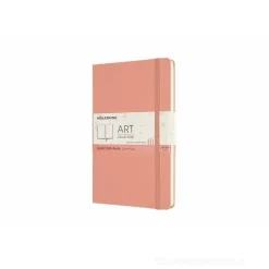 Moleskine - Taccuino Art Bullet rosa corallo - Large copertina rigida