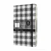Moleskine - Taccuino Blend Collection a righe Check Pattern - Large copertina rigida