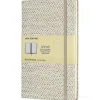 Moleskine - Taccuino Blend Limited Collection a righe beige - Large copertina rigida in tessuto