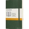 Moleskine - Taccuino Classic a righe verde - Pocket copertina morbida