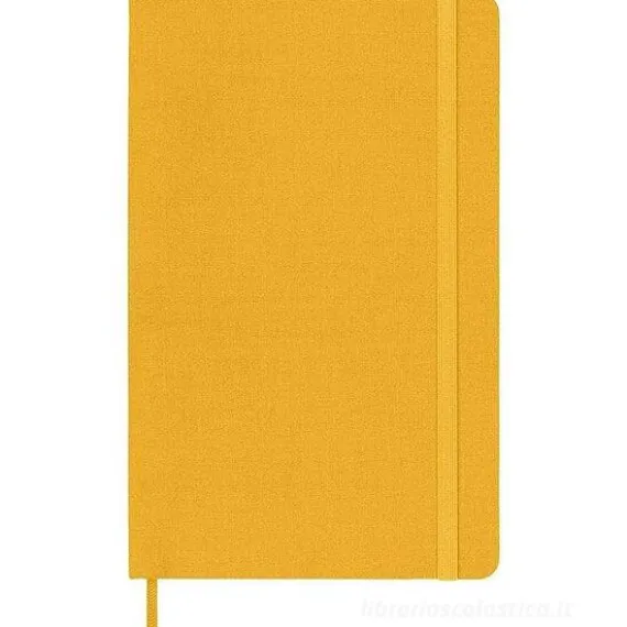 Moleskine - Taccuino Classic a righe arancione - Large copertina rigida