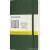 Moleskine - Taccuino Classic a quadri verde - Pocket copertina morbida