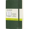 Moleskine - Taccuino Classic pagine bianche verde - Pocket copertina morbida