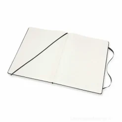 Moleskine - Taccuino Classic pagine bianche e a righe nero - Extra Large copertina rigida
