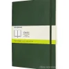 Moleskine - Taccuino Classic pagine bianche verde - Extra Large copertina morbida