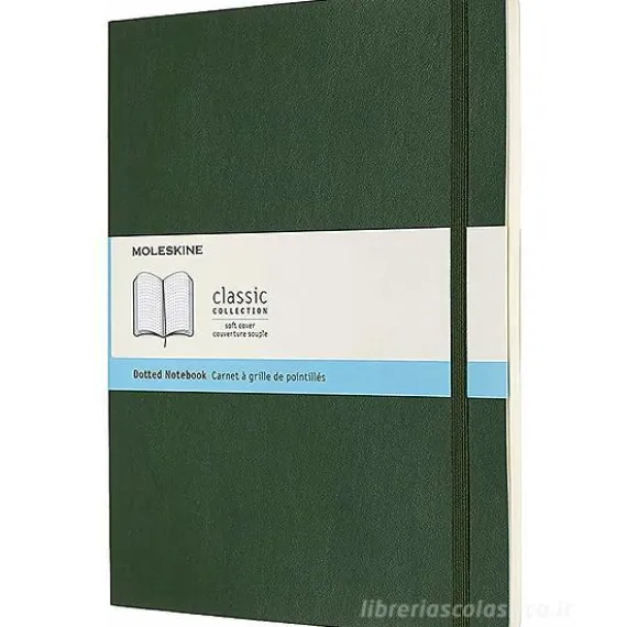 Moleskine - Taccuino Classic pagine a puntini verde - Extra Large copertina morbida