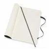 Moleskine - Taccuino Classic pagine bianche e a righe nero - Large copertina morbida