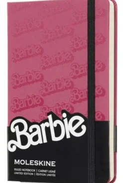 Moleskine taccuino con copertina rigida a righe pocket. Barbie. Limited edition.