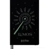 Moleskine - Taccuino Limited Edition Incantesimi Harry Potter Lumos a righe - Large copertina rigida fosforescente