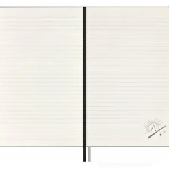 Moleskine - Taccuino Limited Edition Incantesimi Harry Potter Lumos a righe - Large copertina rigida fosforescente con penna roller Kaweo