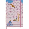 Moleskine - Taccuino Limited Edition Sakura Bicycle a righe - Large copertina rigida