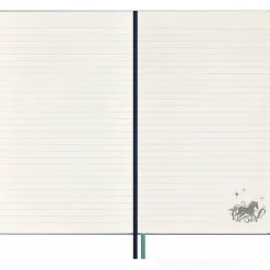 Moleskine - Taccuino Limited Edition Incantesimi Harry Potter Expecto Patronum a righe - Large copertina rigida fosforescente