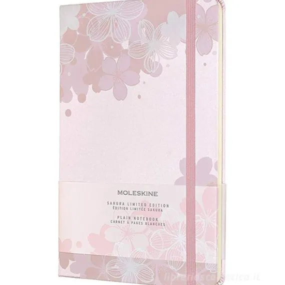 Moleskine - Taccuino pagine bianche Sakura - Large copertina rigida