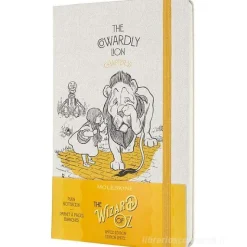 Moleskine - Taccuino pagine bianche Il mago di Oz giallo - Large copertina rigida