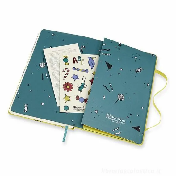 Moleskine - Taccuino Pinocchio a righe The Cat - Large copertina rigida