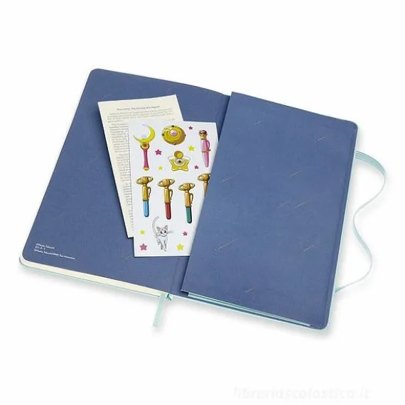 Moleskine - Taccuino Sailor Moon pagine bianche Transformation - Large copertina rigida