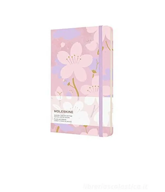 Moleskine - Taccuino Sakura pagine bianche - Large copertina rigida