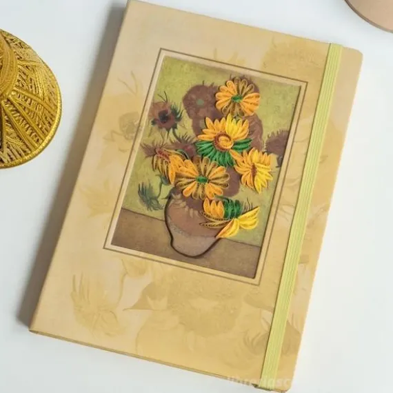 Notebook Van Gogh Sunflowers Girasoli