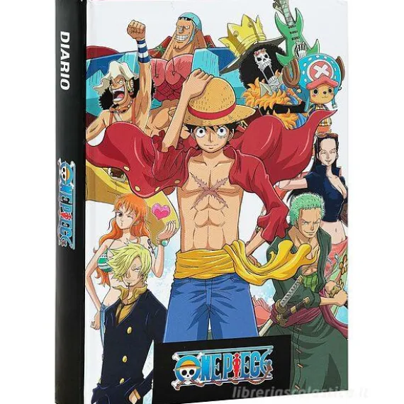 One Piece. Diario 12 mesi non datato. Rosso