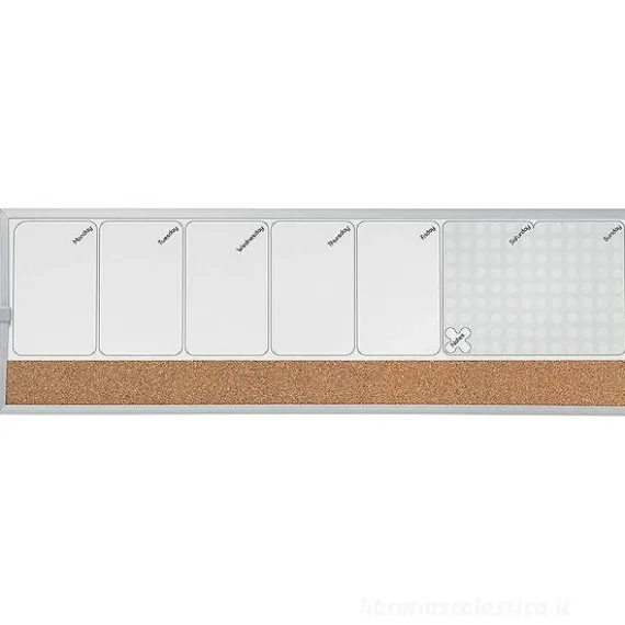 Organizer settimanale magnetico cm 58,5x19