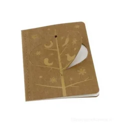 Ornament Note Card. Pocket. Mocking birds