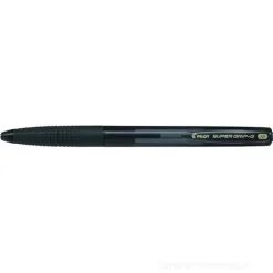 Penna a scatto Super grip g punta media 1mm nero