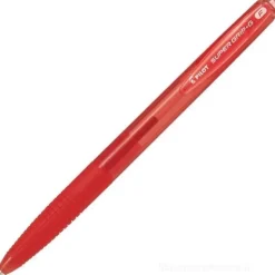 Penna a scatto Super grip g punta fine 0,7mm rosso