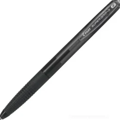 Penna a scatto Super grip g punta fine 0,7mm nero