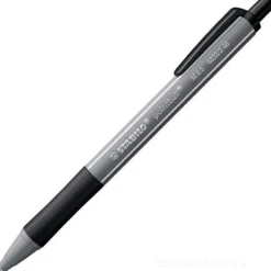 Penna a sfera a scatto Pointball Coloful grigio scuro