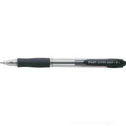 Penna a sfera a scatto Super Grip punta fine