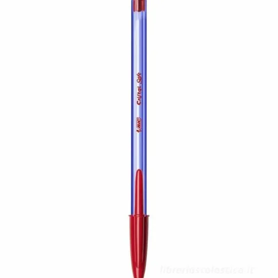 Penna a sfera Cristal Soft 1.2mm Rossa