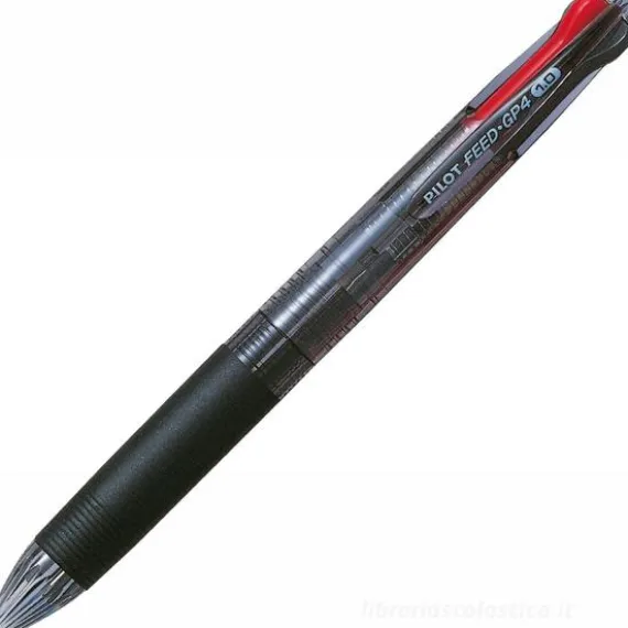 Penna 4 colori Feed gp-4 begreen nero punta media 1mm