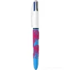Penna 4 colori Velvet blu viola