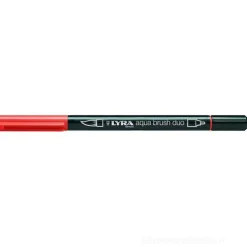 Pennarello acquerellabile Lyra Aqua Brush Duo arancione scuro