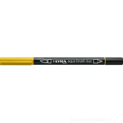 Pennarello acquerellabile Lyra Aqua Brush Duo giallo scuro