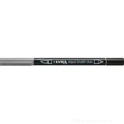 Pennarello acquerellabile Lyra Aqua Brush Duo grigio chiaro