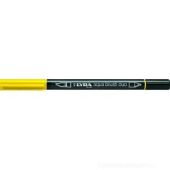 Pennarello acquerellabile Lyra Aqua Brush Duo giallo limone