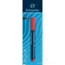 Pennarello indelebile ricaricabile Maxx 130 punta tonda colore rosso