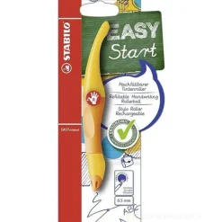 Penna roller ergonomica per destrorsi Easy Start giallo
