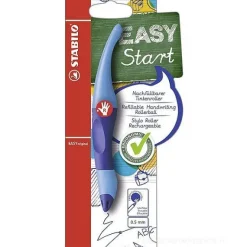 Penna roller ergonomica per destrorsi Easy Start azzurro