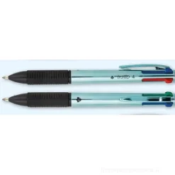 Penna tratto Fila 4 colori Metal azzurra (F841403)