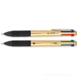 Penna tratto Fila 4 colori Metal Oro (F841403)