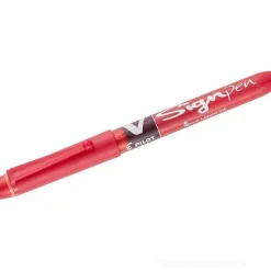 Penna V Sign Pen punta in fibra media 0,6mm rosso
