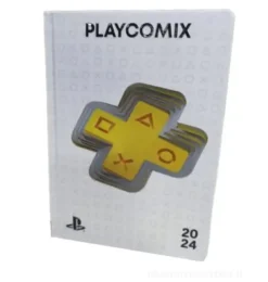 PlayComix 2023-2024. Agenda 16 mesi medium Comix PlayStation. Grey