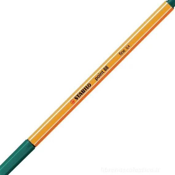 Point 88 fineliner verde pino