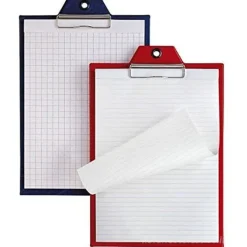 Portablocco con pinza formato A4