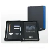 Porta blocco formato A4 Dual City Time blu