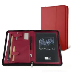 Porta blocco formato A4 Professional City Time rosso