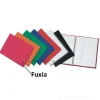 Portalistini colorato a fogli fissi 40 buste A4 finitura ruvida